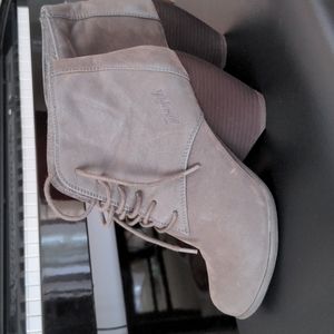 Blowfish lace up Wedge Booties